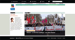 Desktop Screenshot of fsu.fr