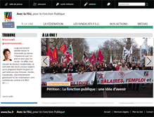 Tablet Screenshot of fsu.fr